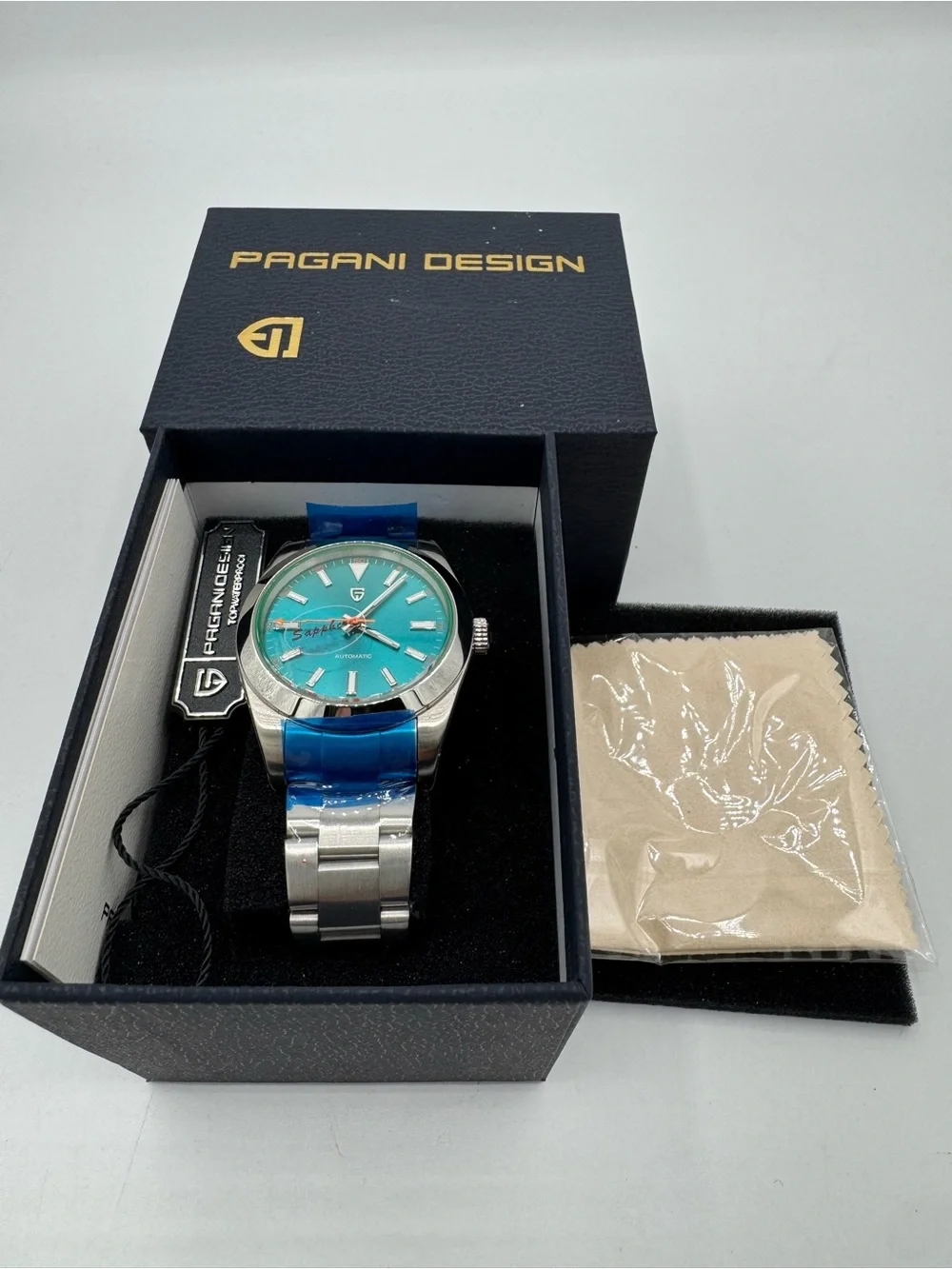 PAGANI DESIGN Z-Blue Mechanical Watches Luxury Sapphire Glass Automatic Watch
